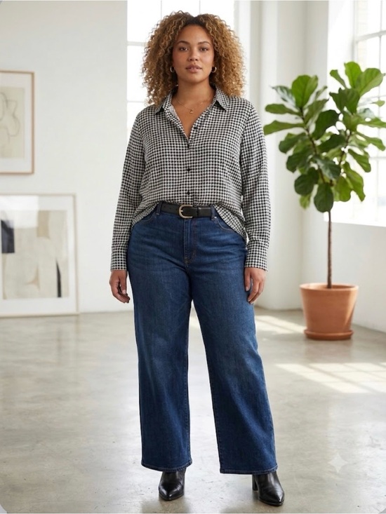 Lauren Ralph Lauren Tops - Lauren Ralph Lauren Houndstooth Shirt